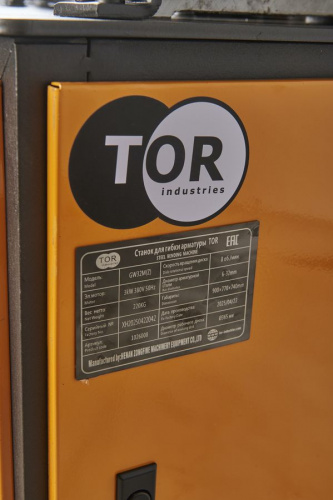 Станок для гибки арматуры 32/28мм 3кВт TOR GW32M фото 7